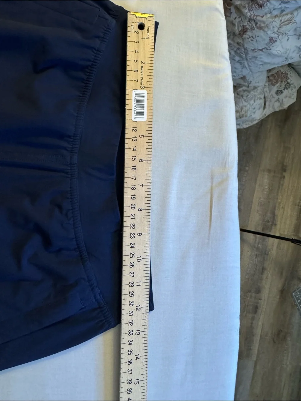 Lululemon‎ Navy Athletic Joggers Tapered Zip Hem Running Pants 4